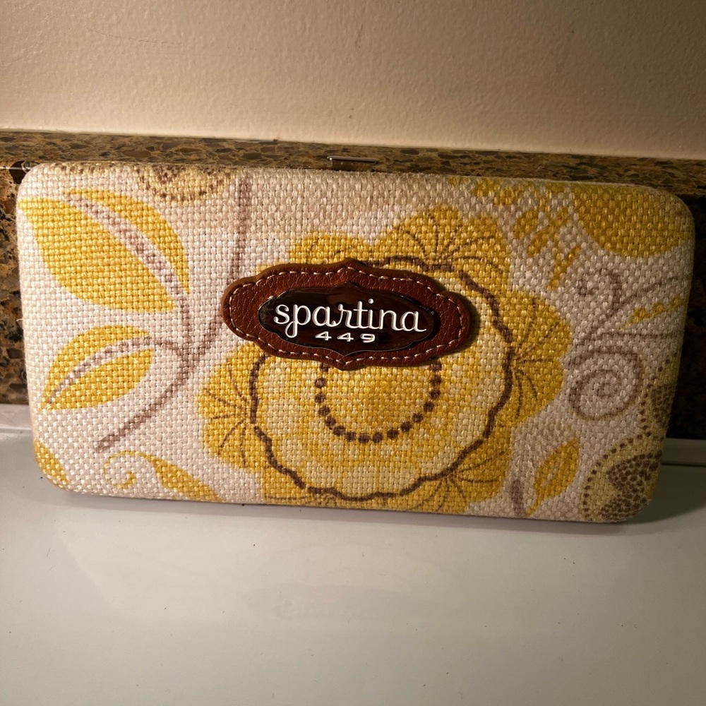 Spartina 449 Natural Linen Wallet